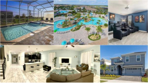 Luxury Villa 8 bd, 5 ba 15-20 mins to Disney, Private Pool, Spa in Champion Gate